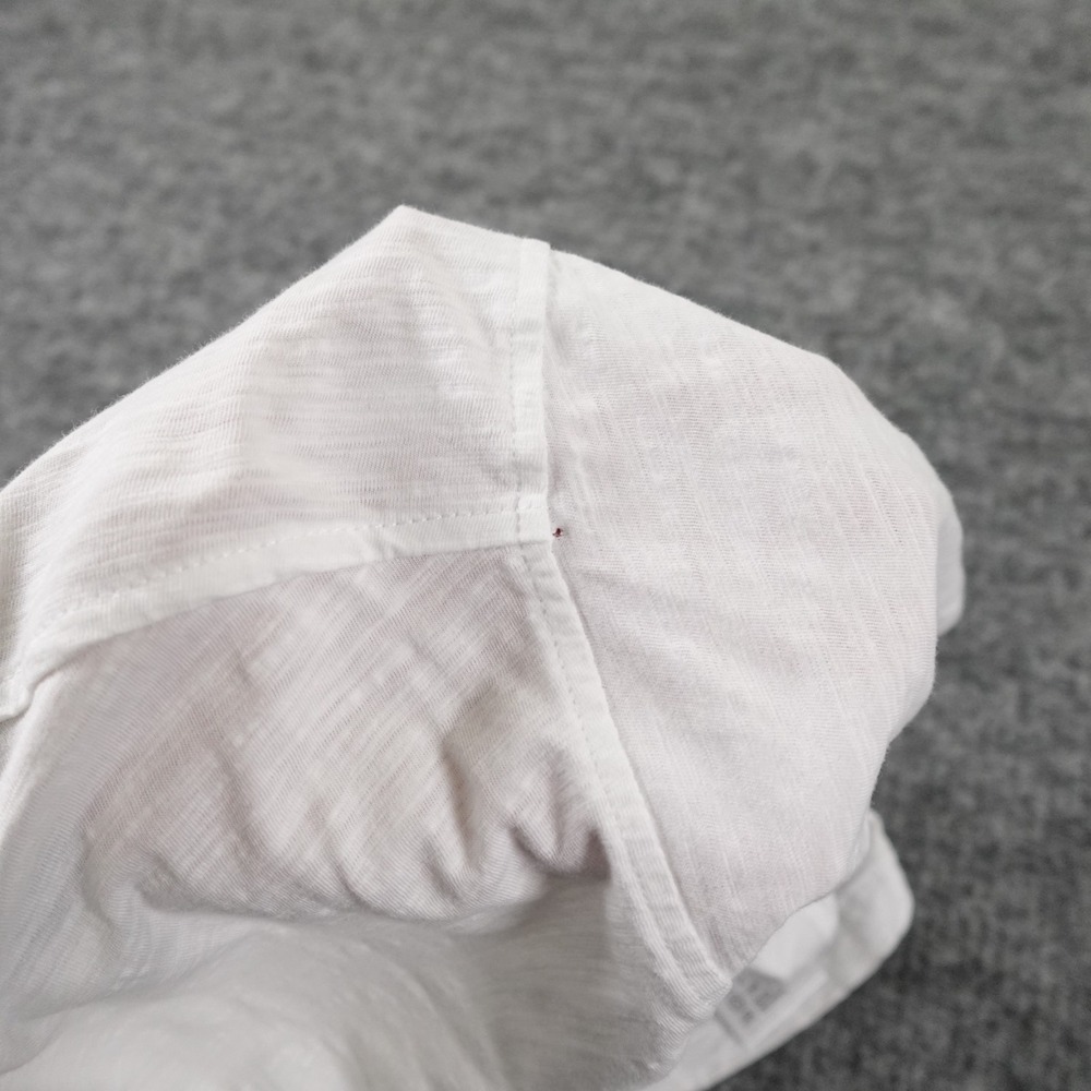 Onward Reserve Sunwashed Button Up Shirt Mens Large White Polo Textured Cotton - Picture 12 of 13